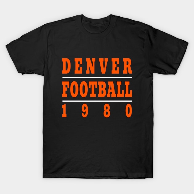 Denver football Classic T-Shirt by Medo Creations